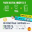 Pack Digital Gráfico 3: Identidad Visual Coordinada (sin logo)