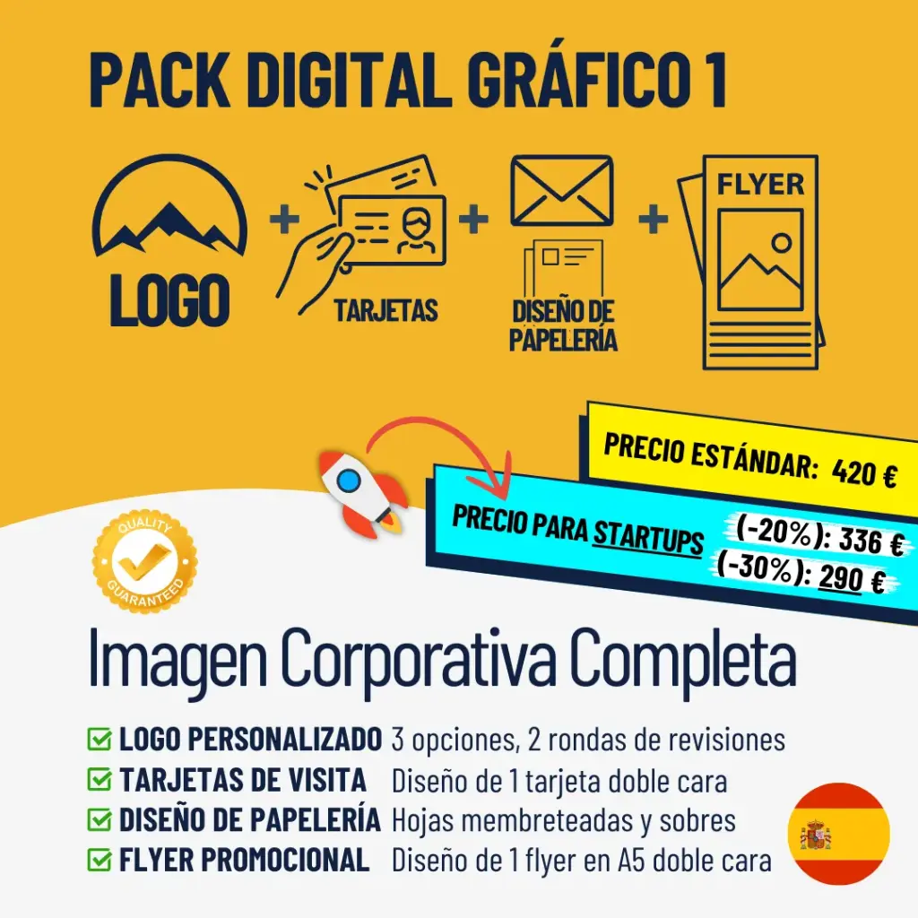 Pack Digital Gráfico 1: Imagen Corporativa Completa