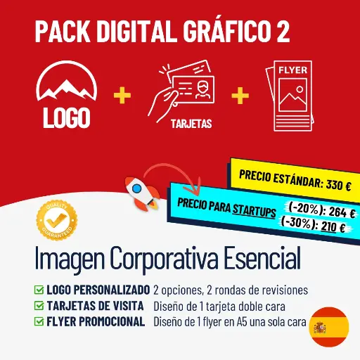 Pack Digital Gráfico 2: Imagen Corporativa Esencial